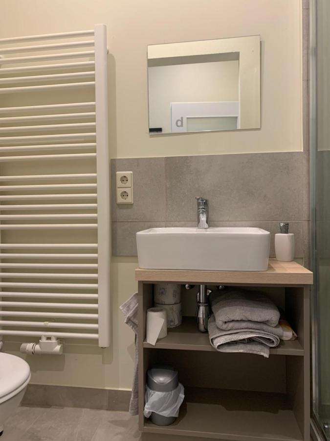 Die Senfbude - Wunderschoene Apartments Fuer 4 Personen Mit Terrasse & Stellplatz Лайпциг Екстериор снимка