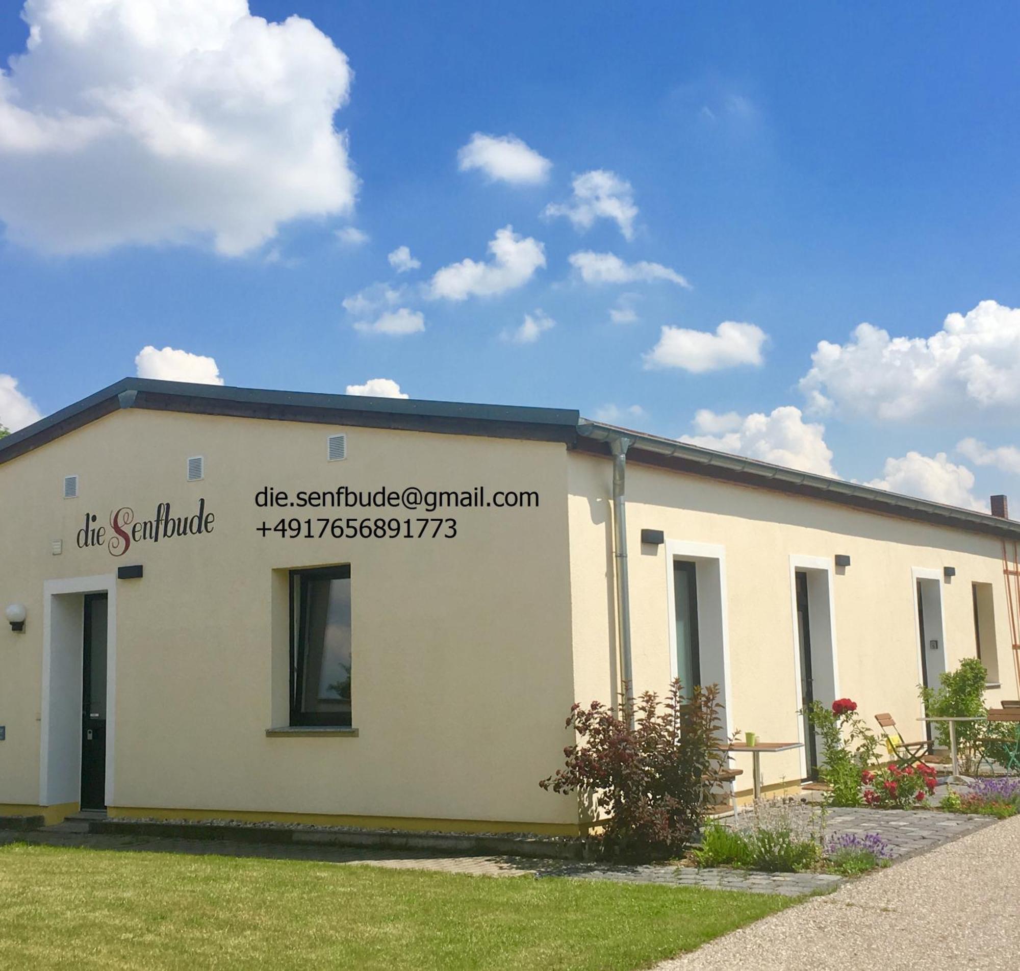 Die Senfbude - Wunderschoene Apartments Fuer 4 Personen Mit Terrasse & Stellplatz Лайпциг Екстериор снимка