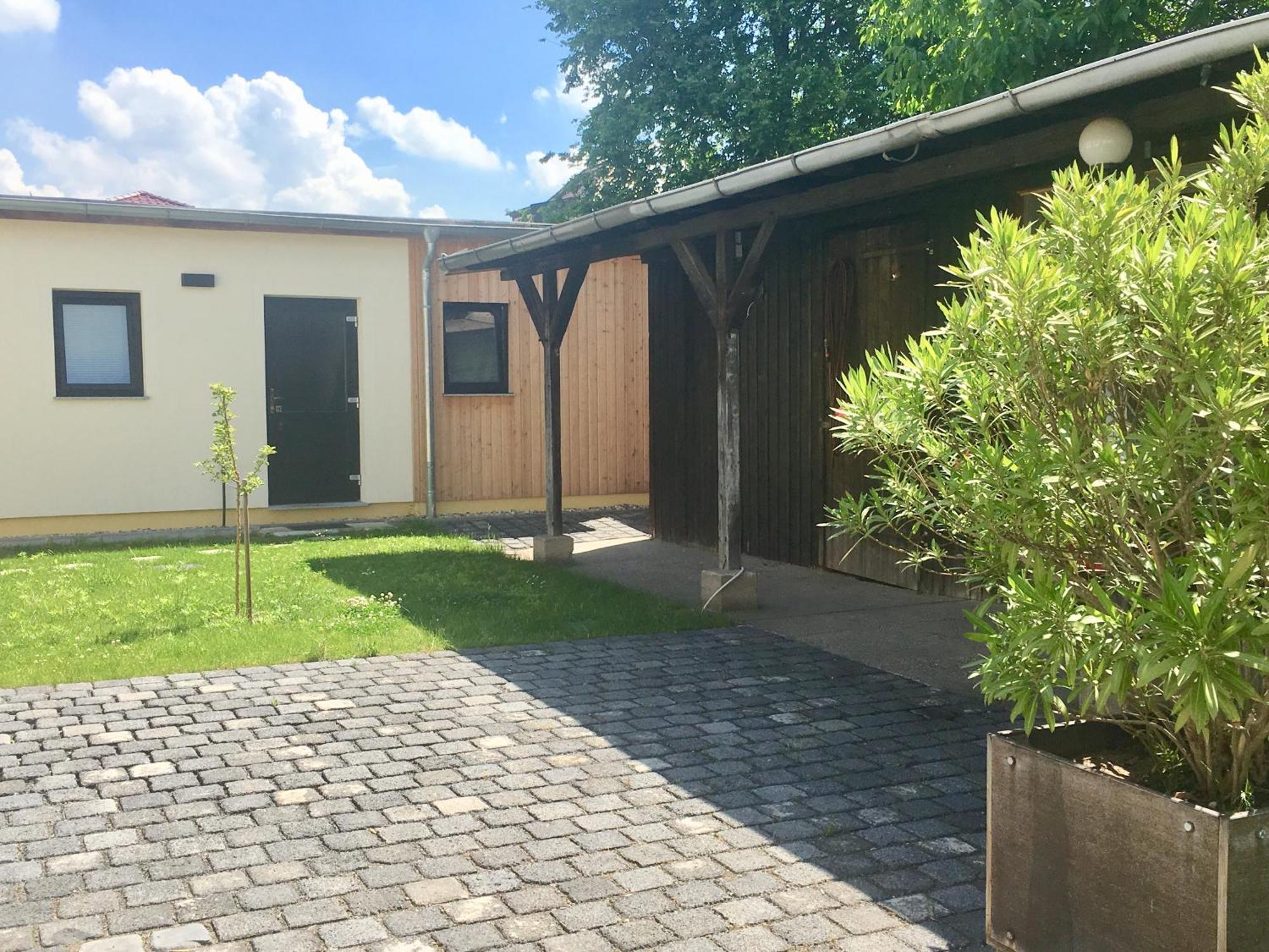 Die Senfbude - Wunderschoene Apartments Fuer 4 Personen Mit Terrasse & Stellplatz Лайпциг Екстериор снимка